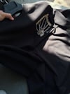Oversize Nakışlı ve Baskı Detaylı T-shirt