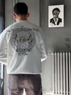Oversize Şardonlu Bisiklet Yaka Sweat