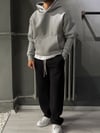 Oversize Şardonlu Hoodie