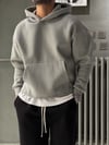 Oversize Şardonlu Hoodie