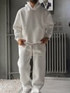 Oversize Şardonlu Hoodie