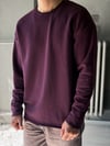 Oversize Üç İplik Şardonsuz Longsleeve