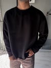 Oversize Üç İplik Şardonsuz Longsleeve