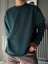 Oversize Üç İplik Şardonsuz Longsleeve