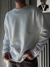 Oversize Üç İplik Şardonsuz Longsleeve