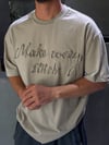 Oversize Yazılı T-shirt