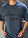Oversize Yazılı T-shirt