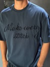 Oversize Yazılı T-shirt