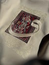 Overszie Baskılı Patch Printing Sweatshirt