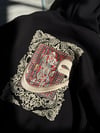 Overszie Baskılı Patch Printing Sweatshirt