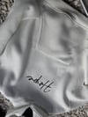 Şardonlu Oversize Nakışlı ve Baskılı Sweatshirt