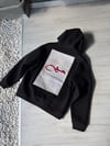 Şardonlu Oversize Nakışlı ve Baskılı Sweatshirt