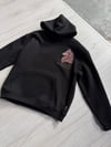 Şardonlu Oversize Nakışlı ve Baskılı Sweatshirt