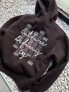 Şardonlu Oversize Nakışlı ve Baskılı Sweatshirt