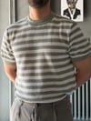 Triko Örme Kumaş Casual T-shirt