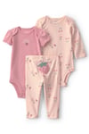 CTR-1V253610Layette Kız Bebek 3'lü Set CTR-1V253610