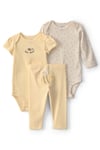 CTR-1V253810Layette Kız Bebek 3'lü Set CTR-1V253810