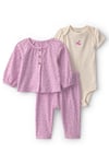CTR-1V408710Layette Kız Bebek 3'lü Hırkalı Set CTR-1V408710