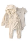 CTR-1V418810Layette Bebek 3'lü Hırkalı Set CTR-1V418810
