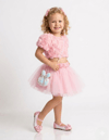 CCS-2642Kız Bebek Çantalı Rose Crop Takım CCS-2642