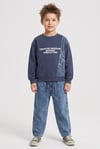 DMB-4198Erkek Çocuk Kot Pantolon Sweat Takım DMB-4198