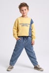 DMB-4198Erkek Çocuk Kot Pantolon Sweat Takım DMB-4198