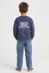 DMB-4198Erkek Çocuk Kot Pantolon Sweat Takım DMB-4198