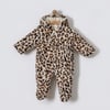 ANB-20450Kız Bebek Leopar Bebe Pelüş Tulum ANB-20450