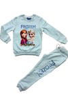 NBK-21700Name Kids Frozen Baskılı Pamuk Eşofman Takımı
