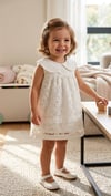 CKB-500556Kız Bebek Yaka Elbise CKB-500556