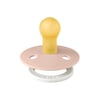 Bibs 200256 Colour Single Kauçuk Gece Emziği Blush GLOW 6-18 Ay