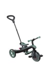 GLO-634-104Globber Exolorer 4 in 1 Trike 3 Tekerli Çocuk Bisikleti - Zeytin Yeşili