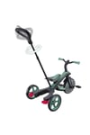 GLO-634-104Globber Exolorer 4 in 1 Trike 3 Tekerli Çocuk Bisikleti - Zeytin Yeşili
