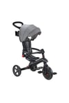 GLO-732-120Globber Exolorer 4 in 1 Trike Katlanabilir Çocuk Bisikleti - Gri