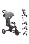 GLO-732-120Globber Exolorer 4 in 1 Trike Katlanabilir Çocuk Bisikleti - Gri