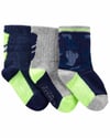 Carters 1M137110 Erkek Bebek 3'lü Çorap