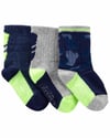 Carters 1M137110 Erkek Bebek 3'lü Çorap