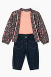 NK-32607-KKız Çocuk Kaftan Ceket NK-32607