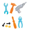 FEN-03484Dede Toys 03484 Spiderman Tekerlekli Bavul Tamir Seti