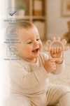 BBJ-944Babyjem 944 Silikon Düşmeyen Diş Kaşıyıcı