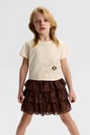 NK-51523-YKız Çocuk Brownie Etek NK-51523-Y