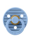 BBS-10015230Bibs Studio Colour Pin Kauçuk Emzik-Sky Blue 0-6Ay