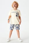 Nk Kids NM42325 Erkek Çocuk Tropikal Tshırt