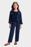 NK-51330-YKız Çocuk Cashmere Pantolon NK-51330-Y