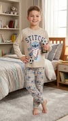 TAR-4460Erkek Çocuk Baskılı Pijama Takım TAR-4460