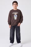 DMB-4230Erkek Çocuk Baskılı Sweat DMB-4230
