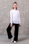 DMB-5928Kız Çocuk Düz Renk Sweat DMB-5928