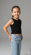 WRG-4685Kız Çocuk Crop Kaşkorse WRG-4685