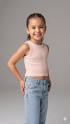 WRG-4685Kız Çocuk Crop Kaşkorse WRG-4685
