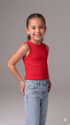 WRG-4685Kız Çocuk Crop Kaşkorse WRG-4685